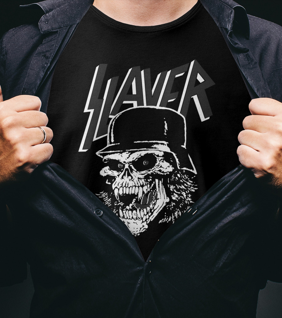 Slayer Skull Soldier Iconic Band T-Shirt