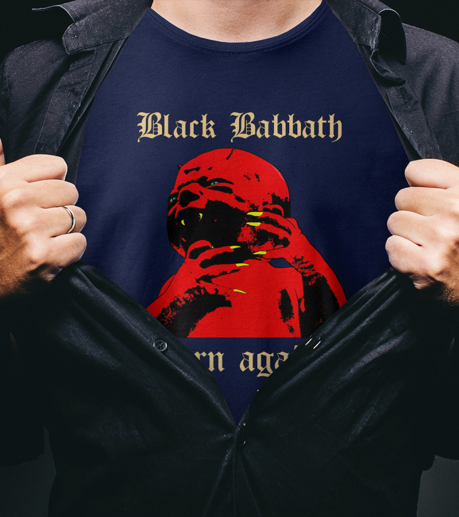 Black Sabbath Born Again Red Baby T-Shirt