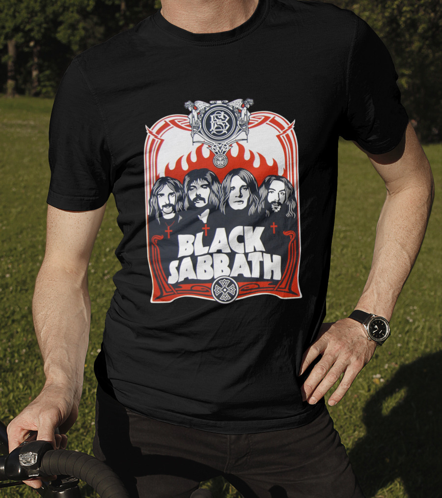 Black Sabbath Band Portrait Bs T-Shirt