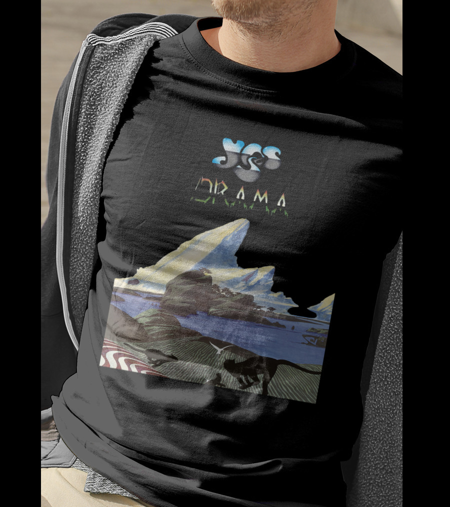 Yes Drama Album Cover Art Landscape T-Shirt
