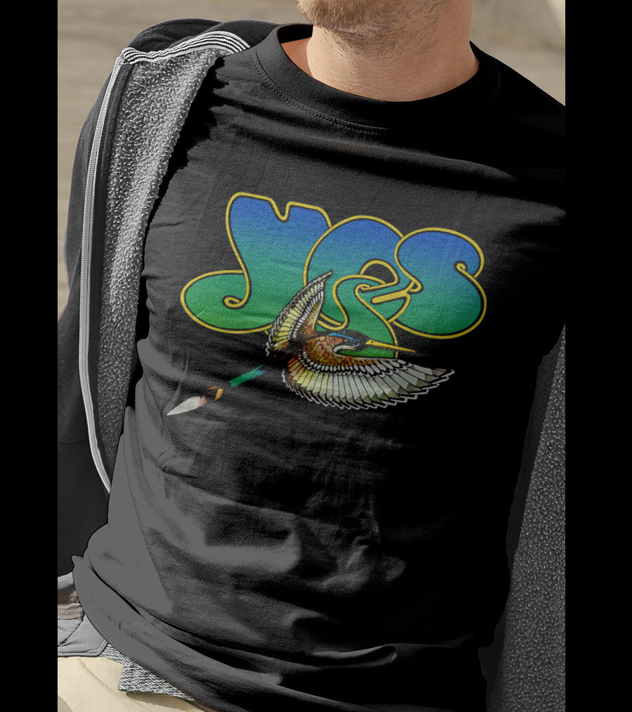 Yes Logo With Bird T-Shirt