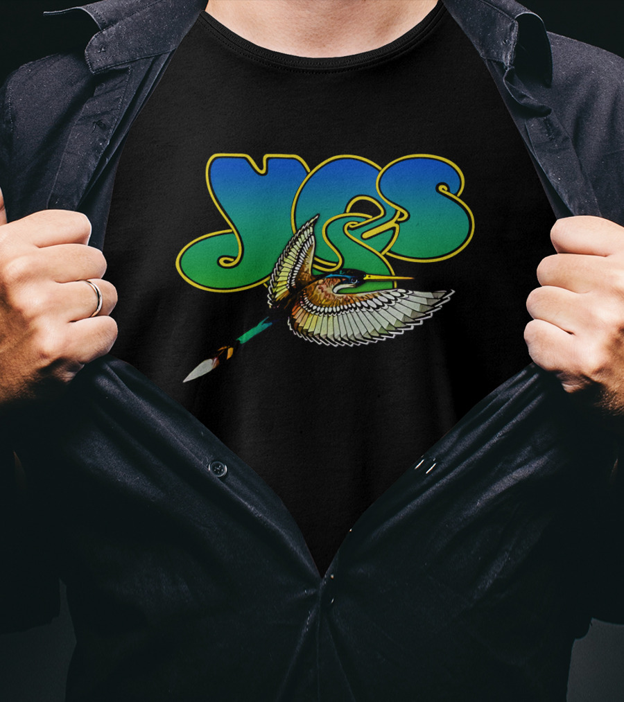 Yes Logo With Bird T-Shirt