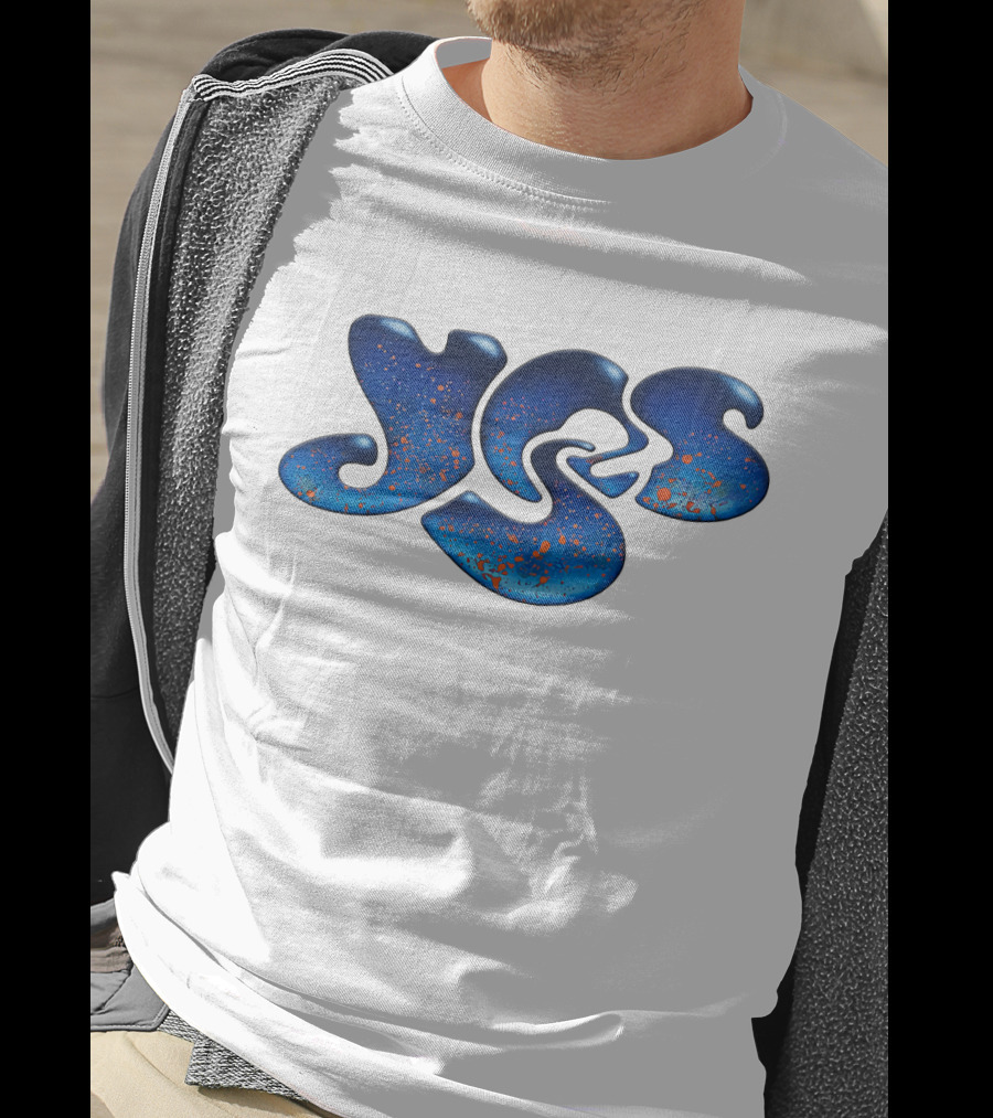 Yes 42 Logo Blue Orange T-Shirt