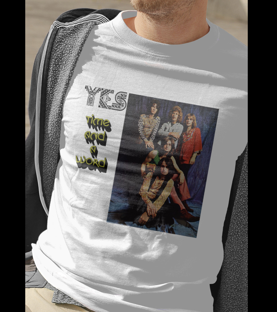 Yes Time And A Word Band Photo T-Shirt