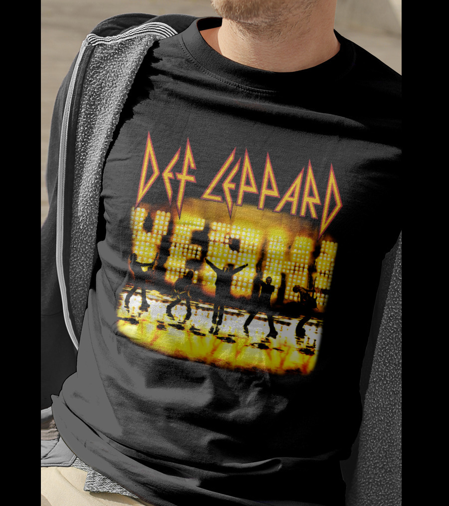 Def Leppard Yeah! Album Silhouette Performance T-Shirt