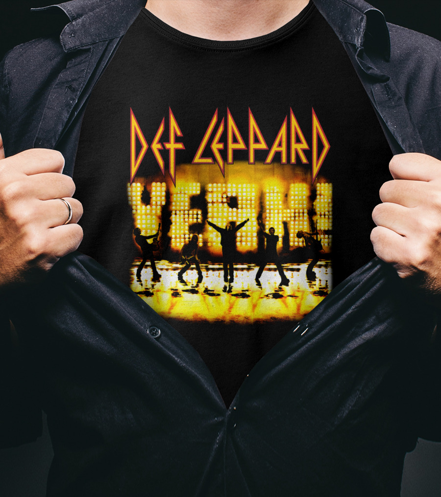 Def Leppard Yeah! Album Silhouette Performance T-Shirt