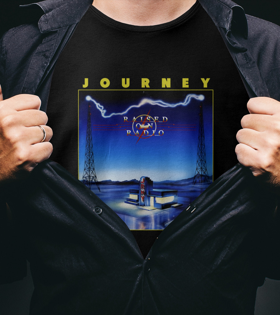 Journey Raised On Radio Jn T-Shirt
