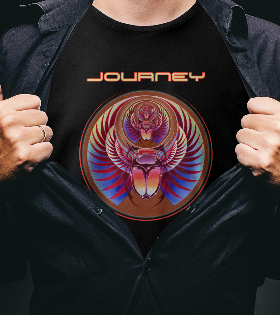 Journey Scarab Beetle Symmetrical T-Shirt