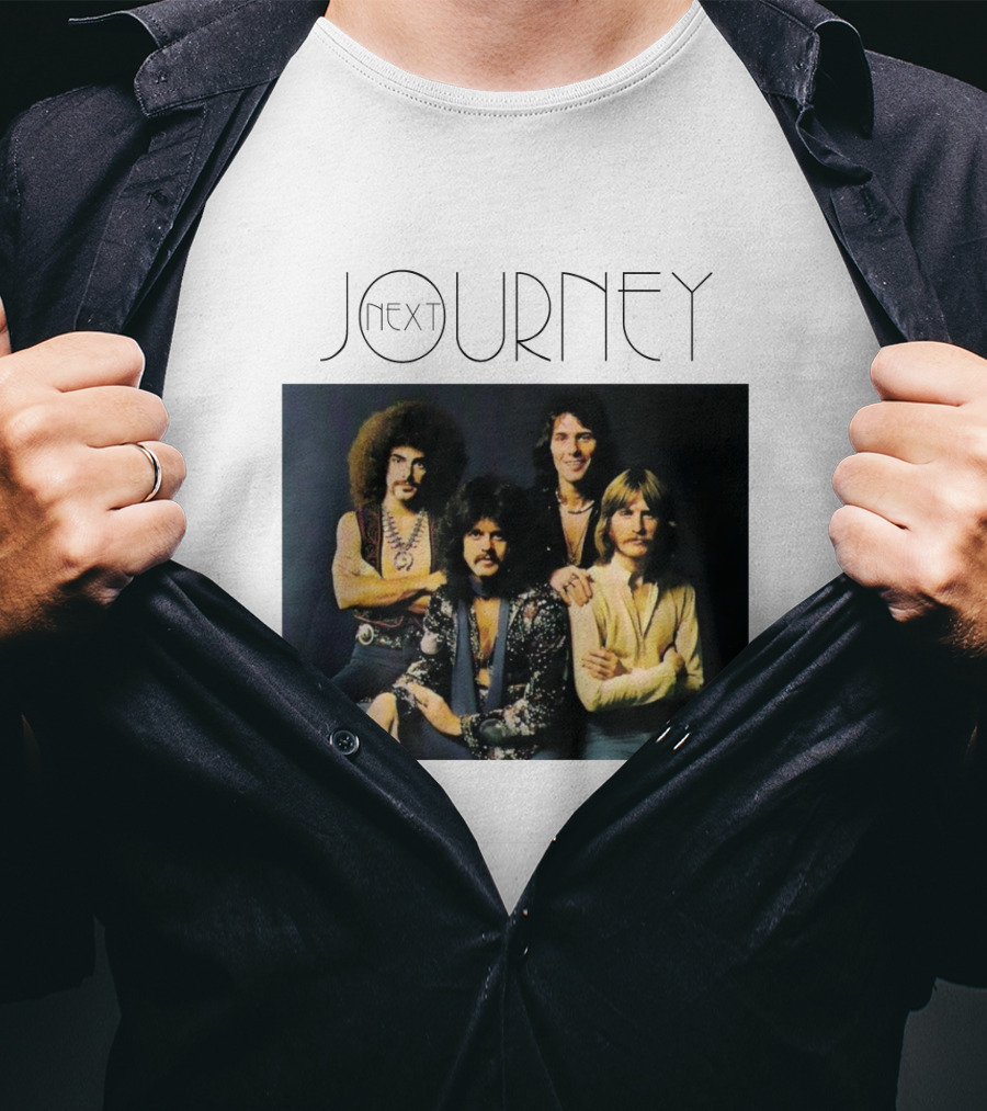 Journey Next JN 28 Vintage Band Members T-Shirt