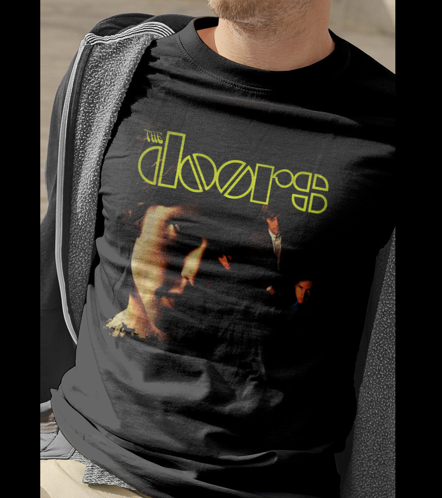 The Doors Band Members Portrait T-Shirt