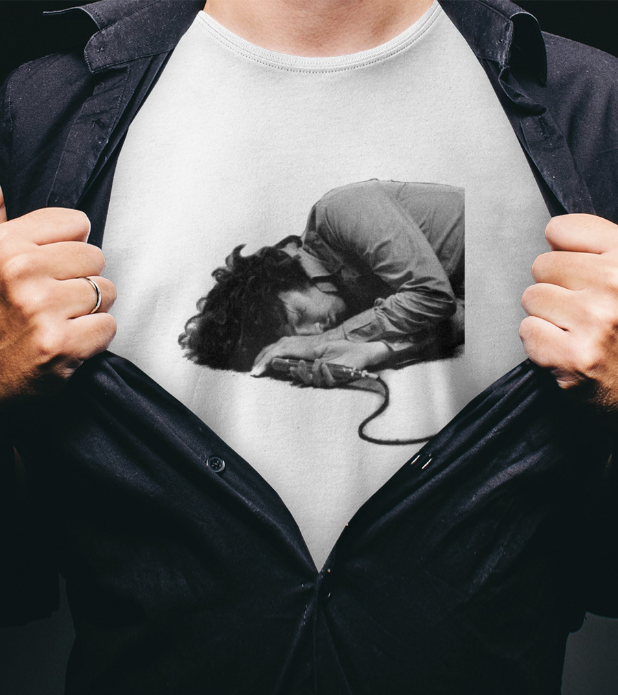 Music Icon Resting With Microphone T-Shirt