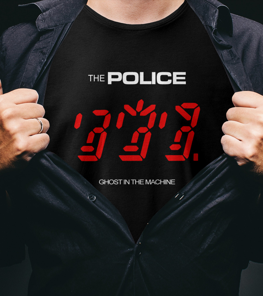 The Police Ghost In The Machine 3739 T-Shirt