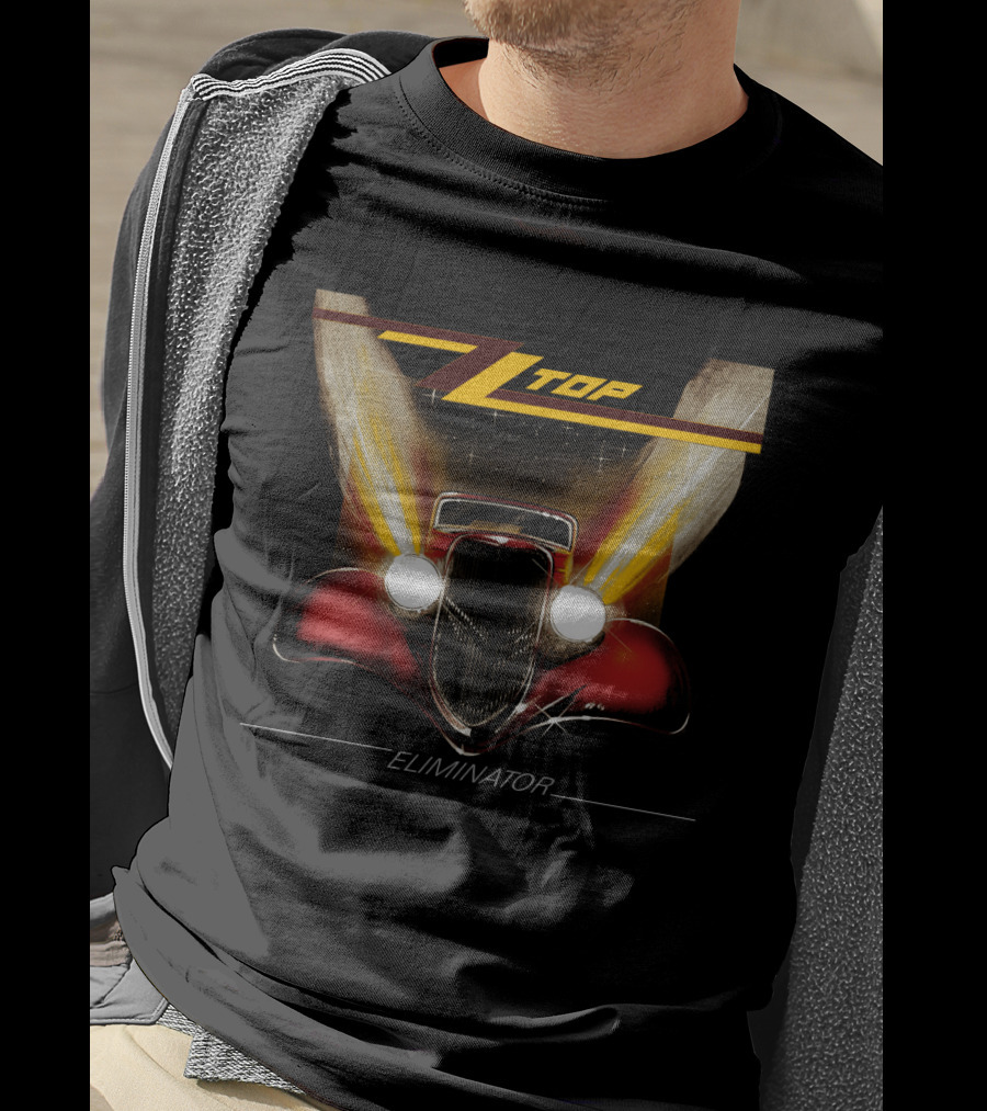 Zz Top Eliminator Car Lights T-Shirt