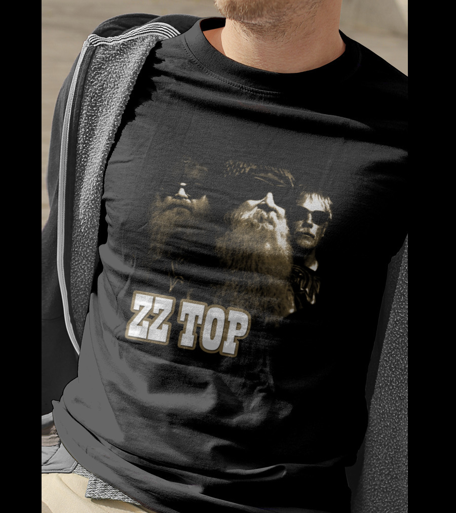 Zz Top Band Portrait T-Shirt