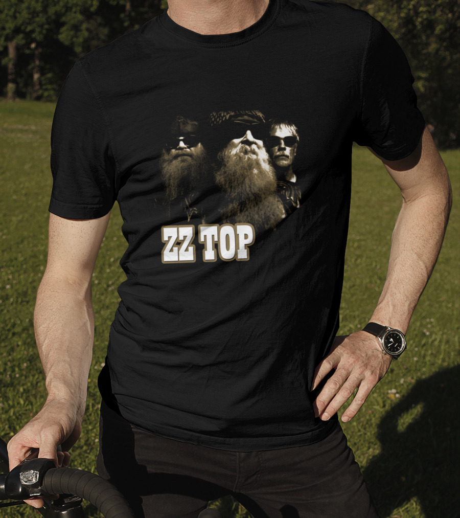 Zz Top Band Portrait T-Shirt