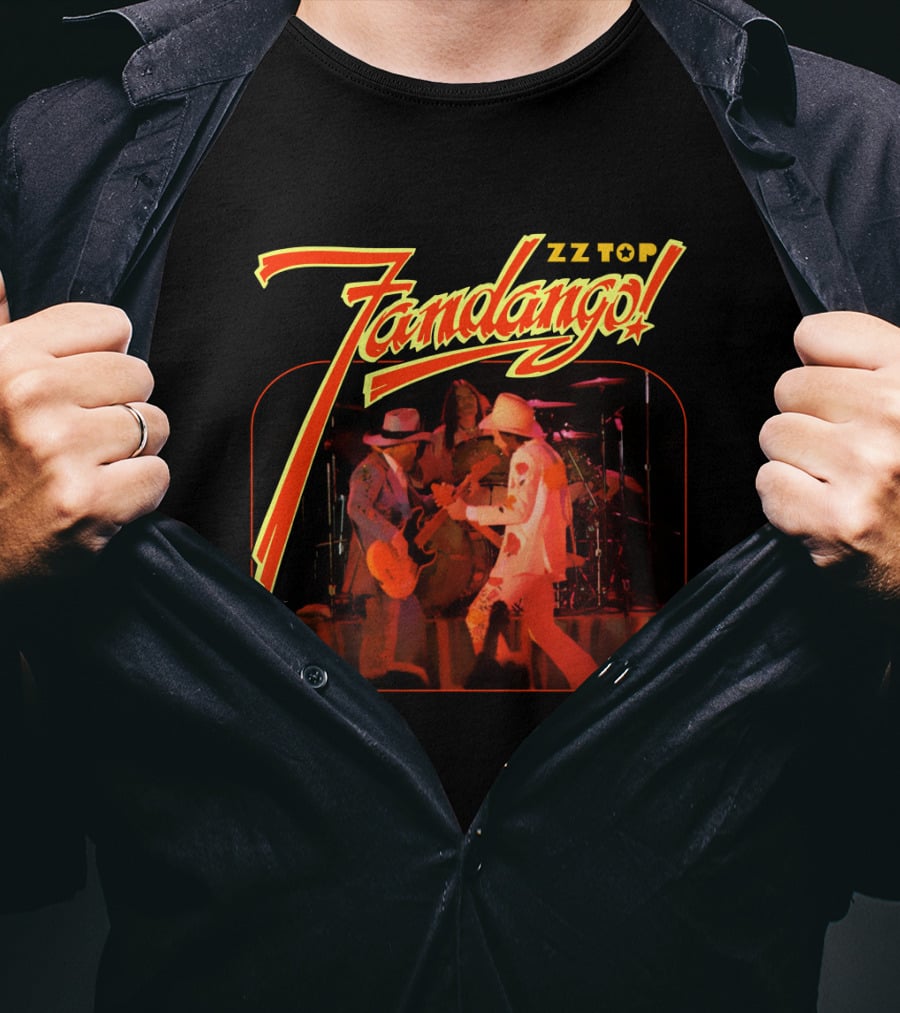 Zz Top Fandango! Concert Performance T-Shirt