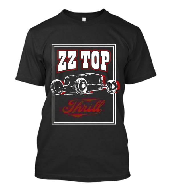 Zz Top Thrill Vintage Car T-Shirt