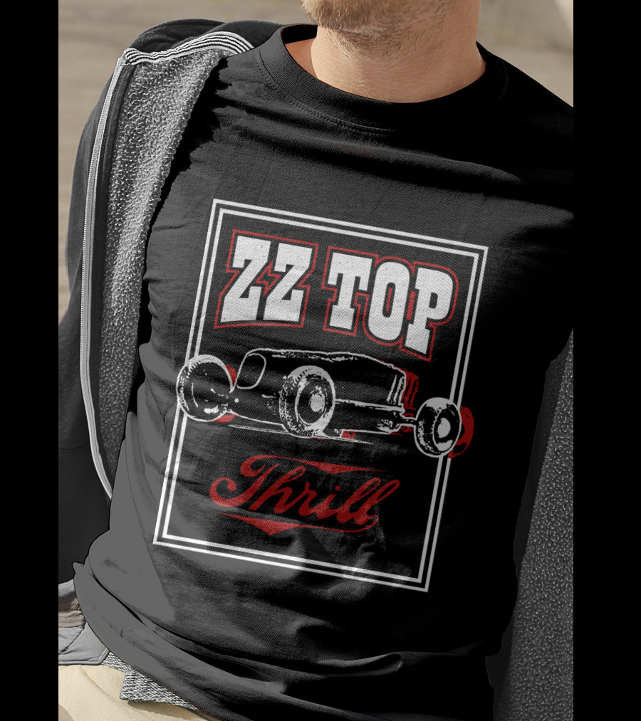 Zz Top Thrill Vintage Car T-Shirt