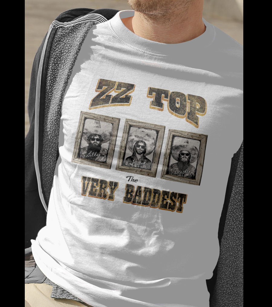 Zz Top The Very Baddest Billy Frank Dusty T-Shirt