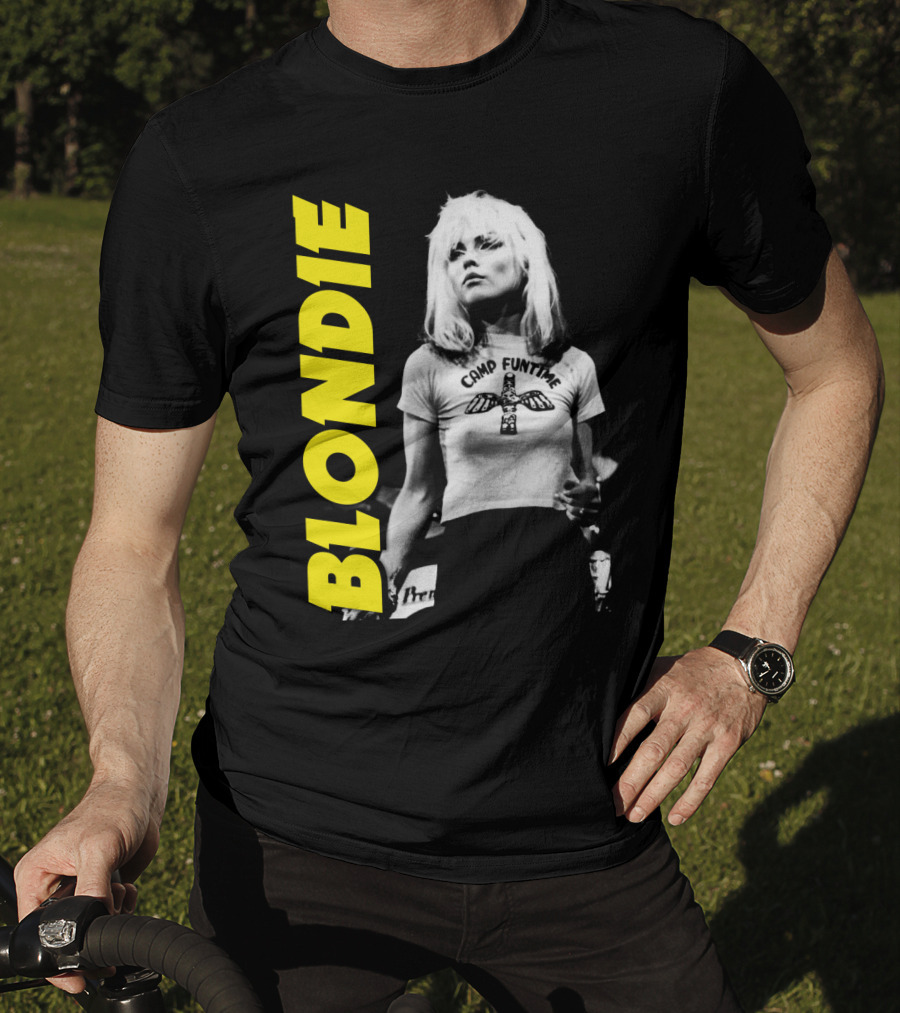 Blondie Camp Funtime Black And White T-Shirt