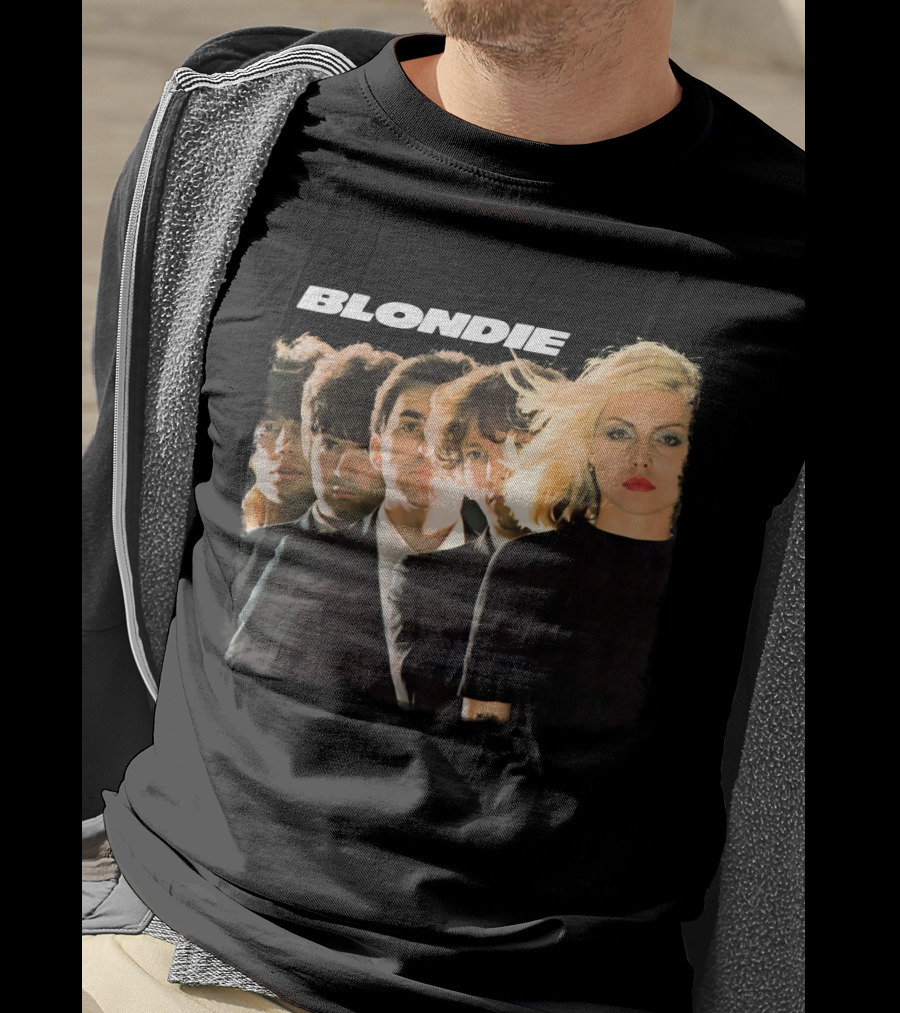 Blondie Parallel Lines Album Cover Art T-Shirt