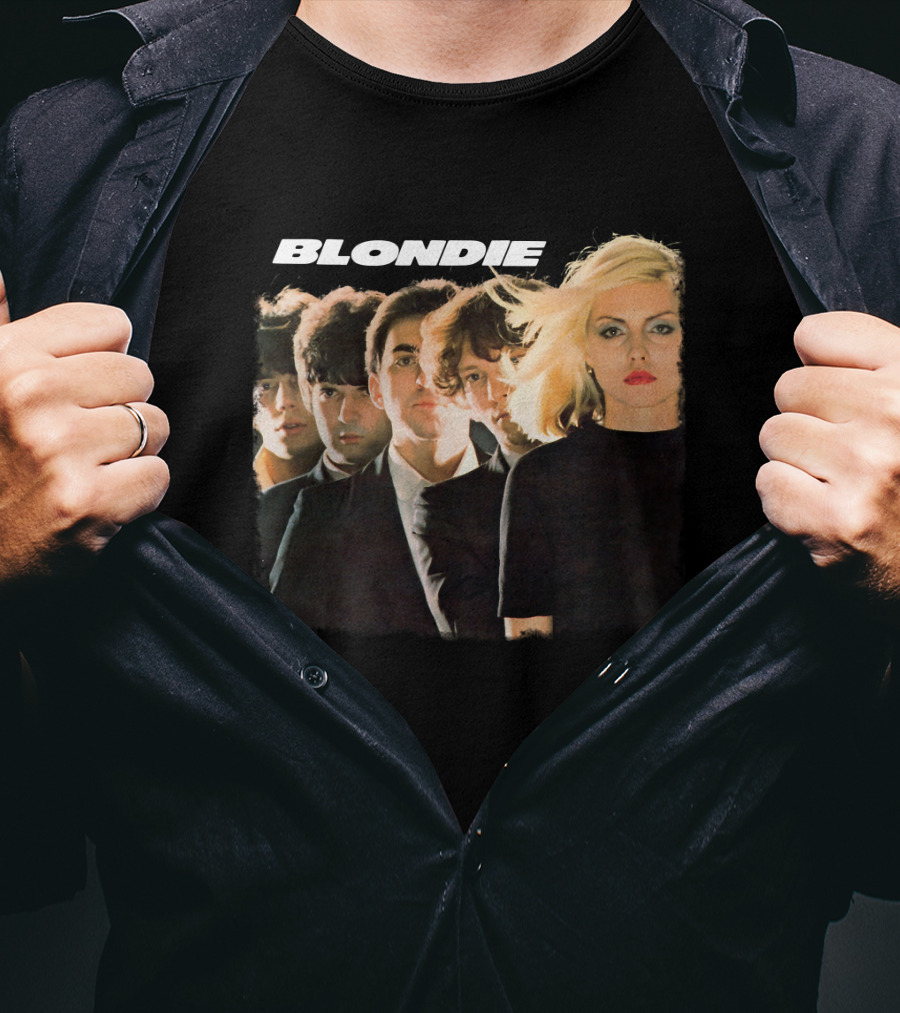Blondie Parallel Lines Album Cover Art T-Shirt