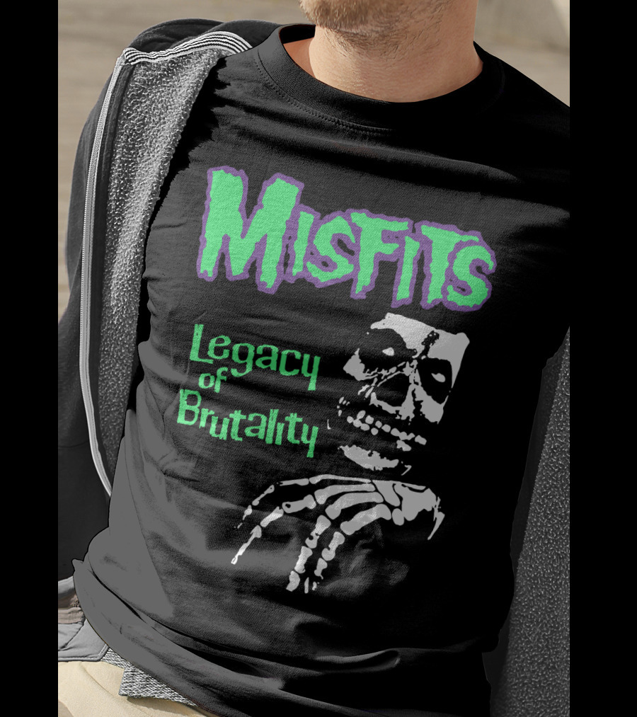 Misfits Legacy Of Brutality Skeleton T-Shirt