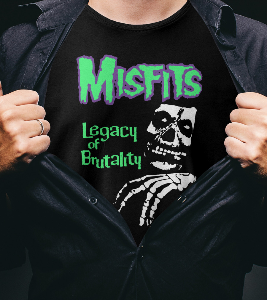 Misfits Legacy Of Brutality Skeleton T-Shirt