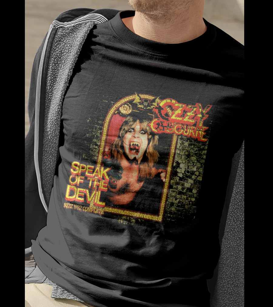 Ozzy Osbourne Speak Of The Devil Ritz 1982 Complete T-Shirt