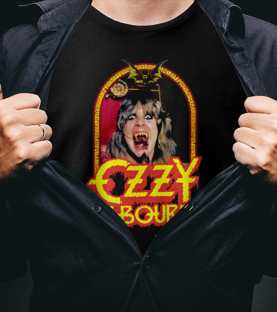 Ozzy Osbourne Vampire Album Art T-Shirt