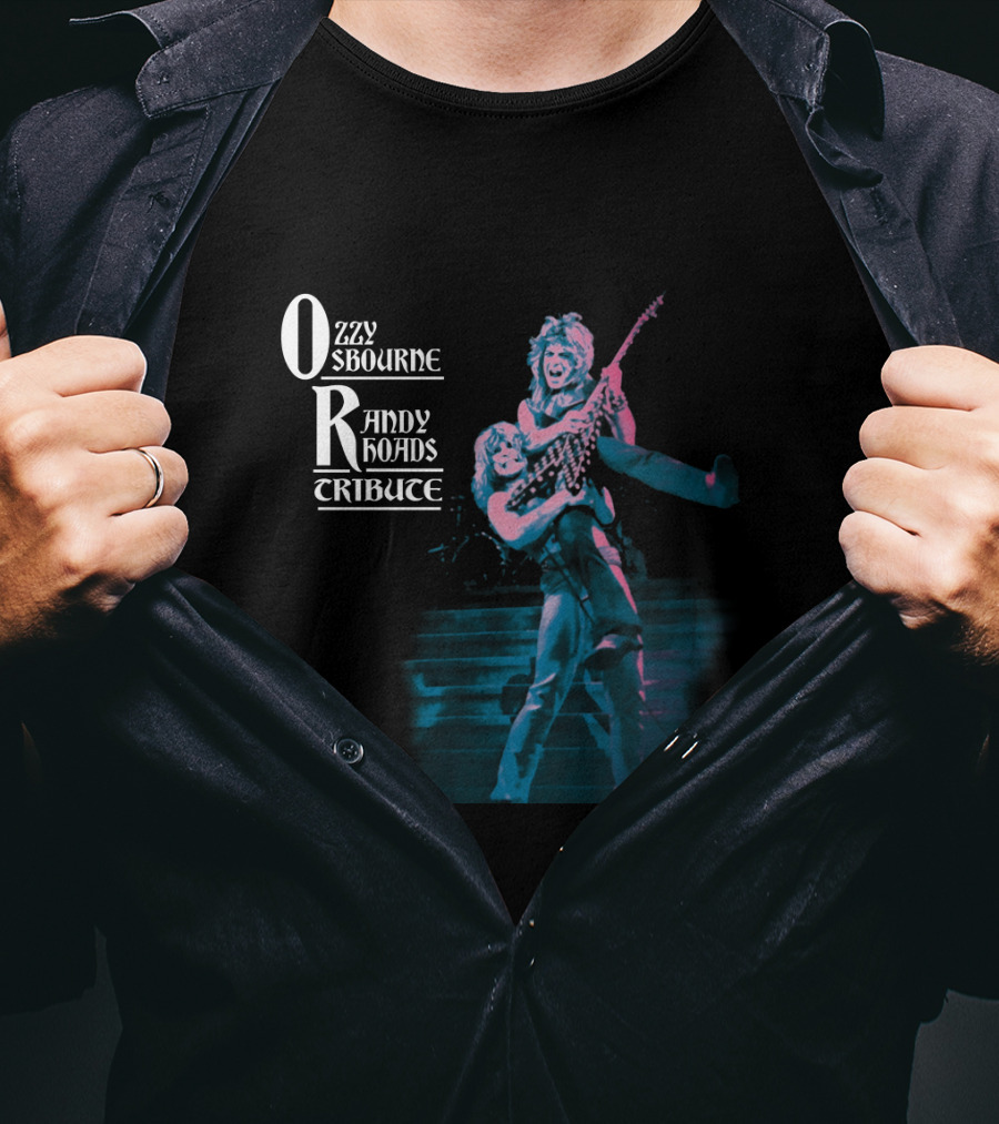 Ozzy Osbourne Randy Rhoads Tribute T-Shirt