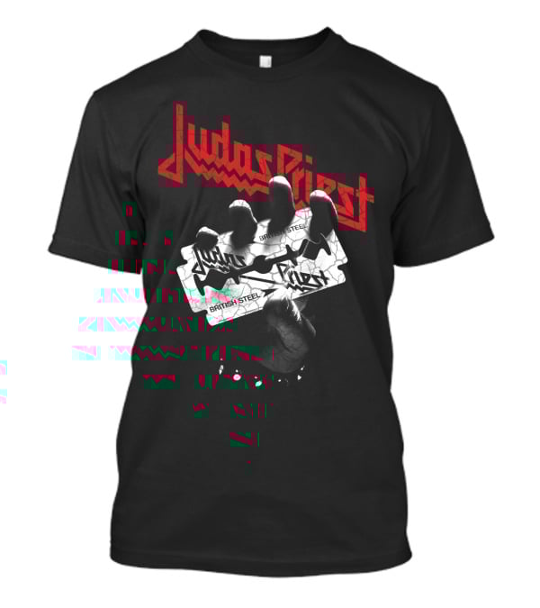 Judas Priest British Steel Razor Blade T-Shirt
