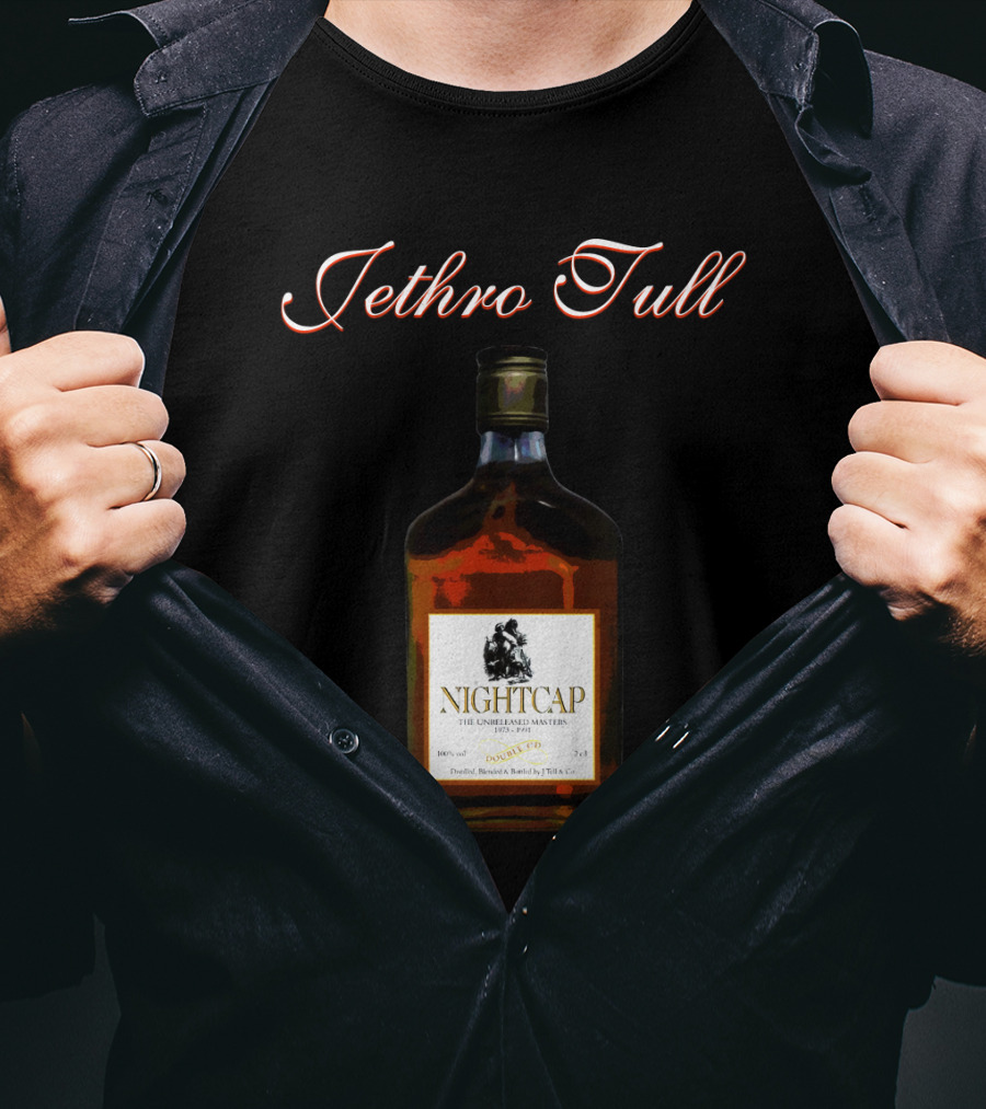 Jethro Tull Nightcap The Unreleased Masters 1973-1991 Bottle 70 Cl Malt T-Shirt