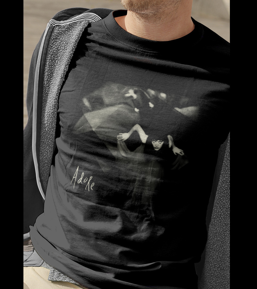 Adore Smashing Pumpkins Album Cover Black And White T-Shirt
