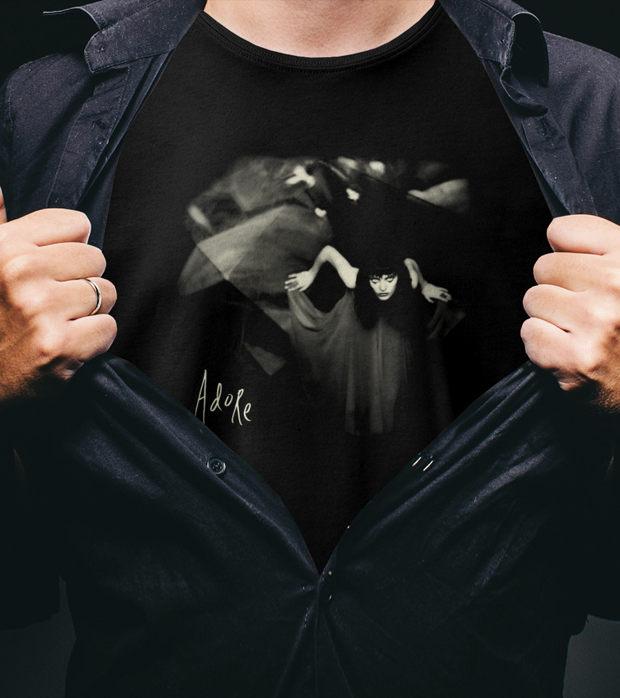 Adore Smashing Pumpkins Album Cover Black And White T-Shirt