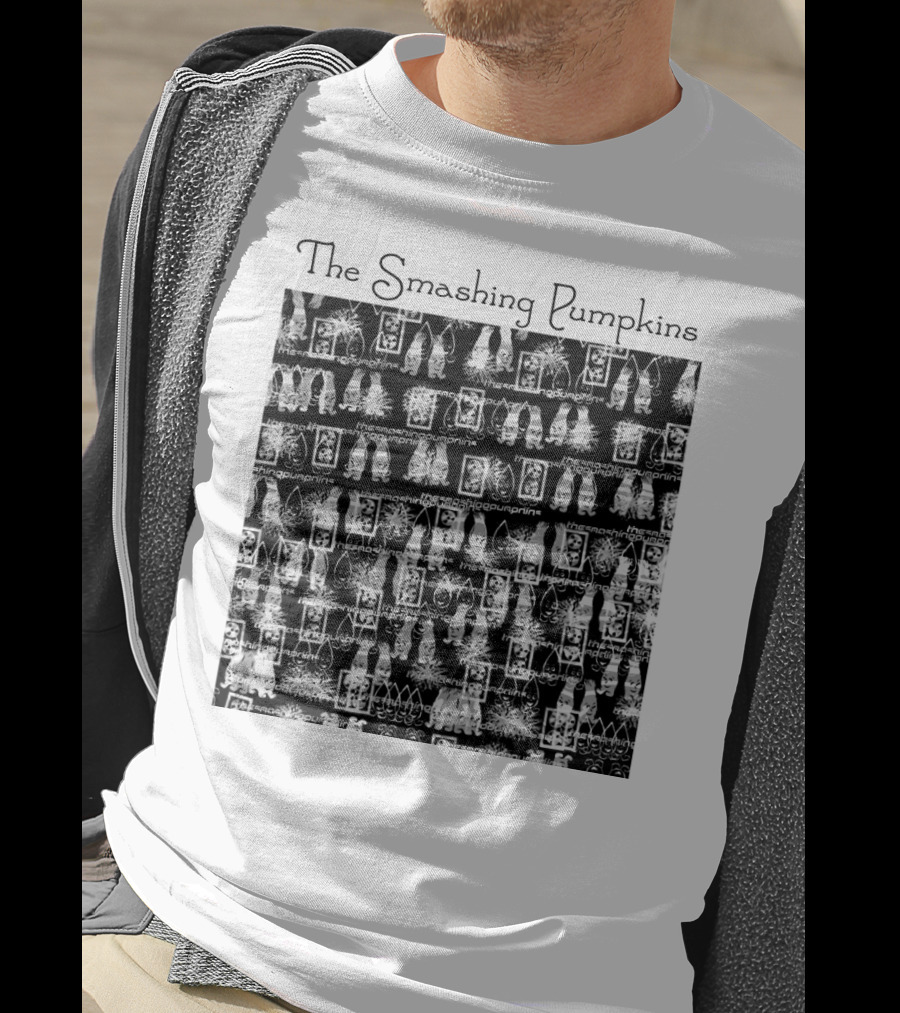 The Smashing Pumpkins 9 Monochrome T-Shirt