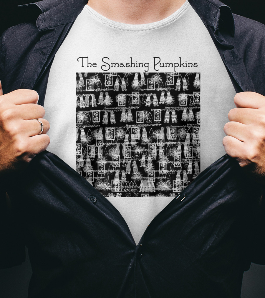 The Smashing Pumpkins 9 Monochrome T-Shirt