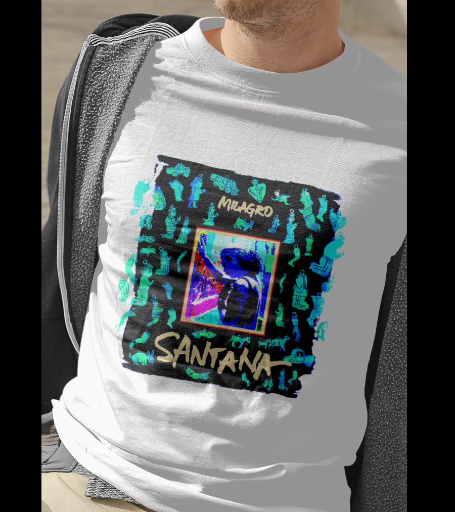 Milagro Santana Album Art Theme T-Shirt