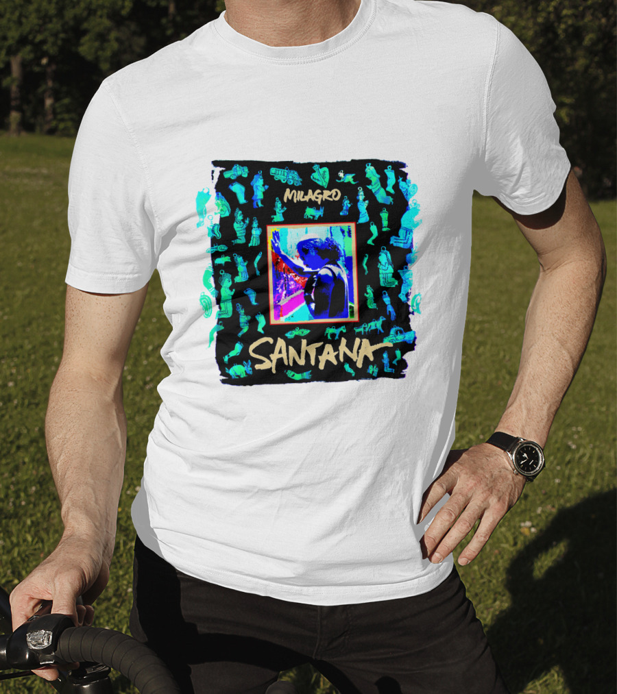 Milagro Santana Album Art Theme T-Shirt