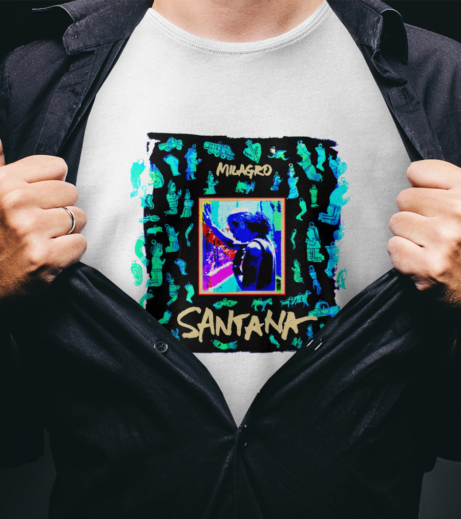 Milagro Santana Album Art Theme T-Shirt