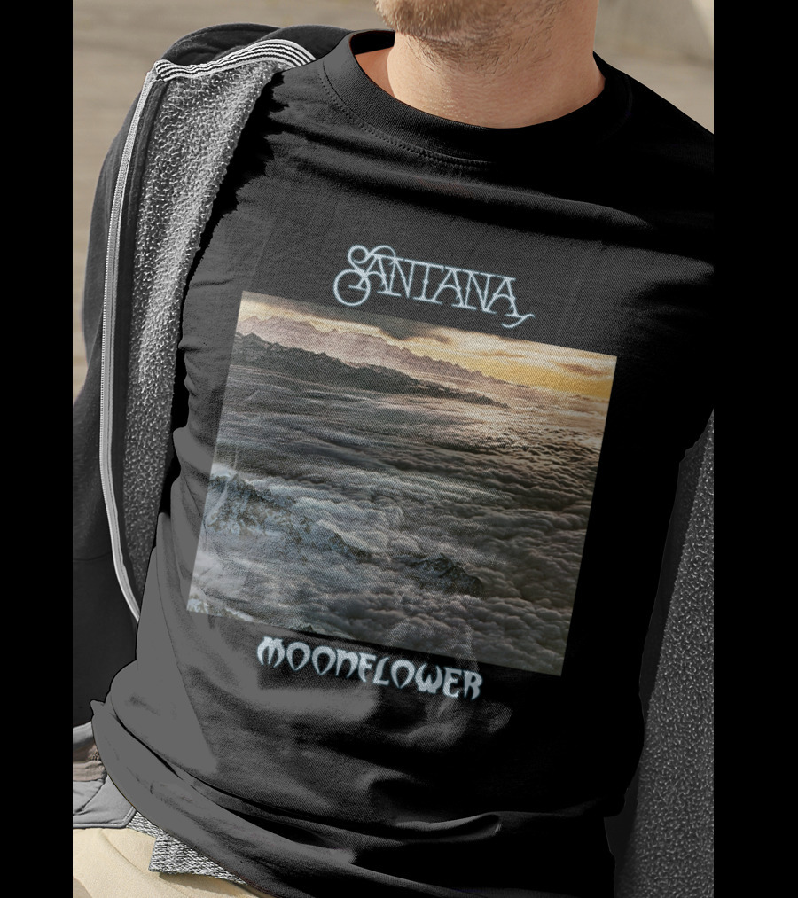 Santana Moonflower Album Cover Art T-Shirt