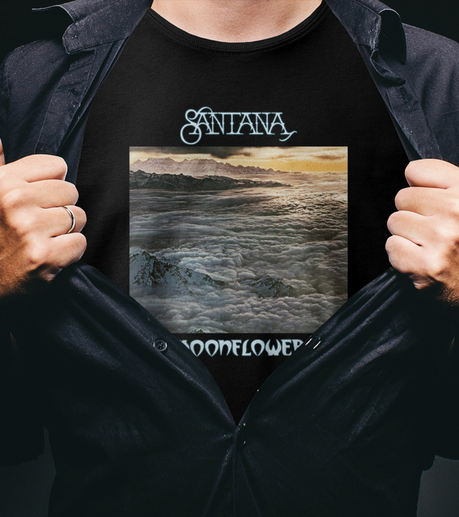 Santana Moonflower Album Cover Art T-Shirt