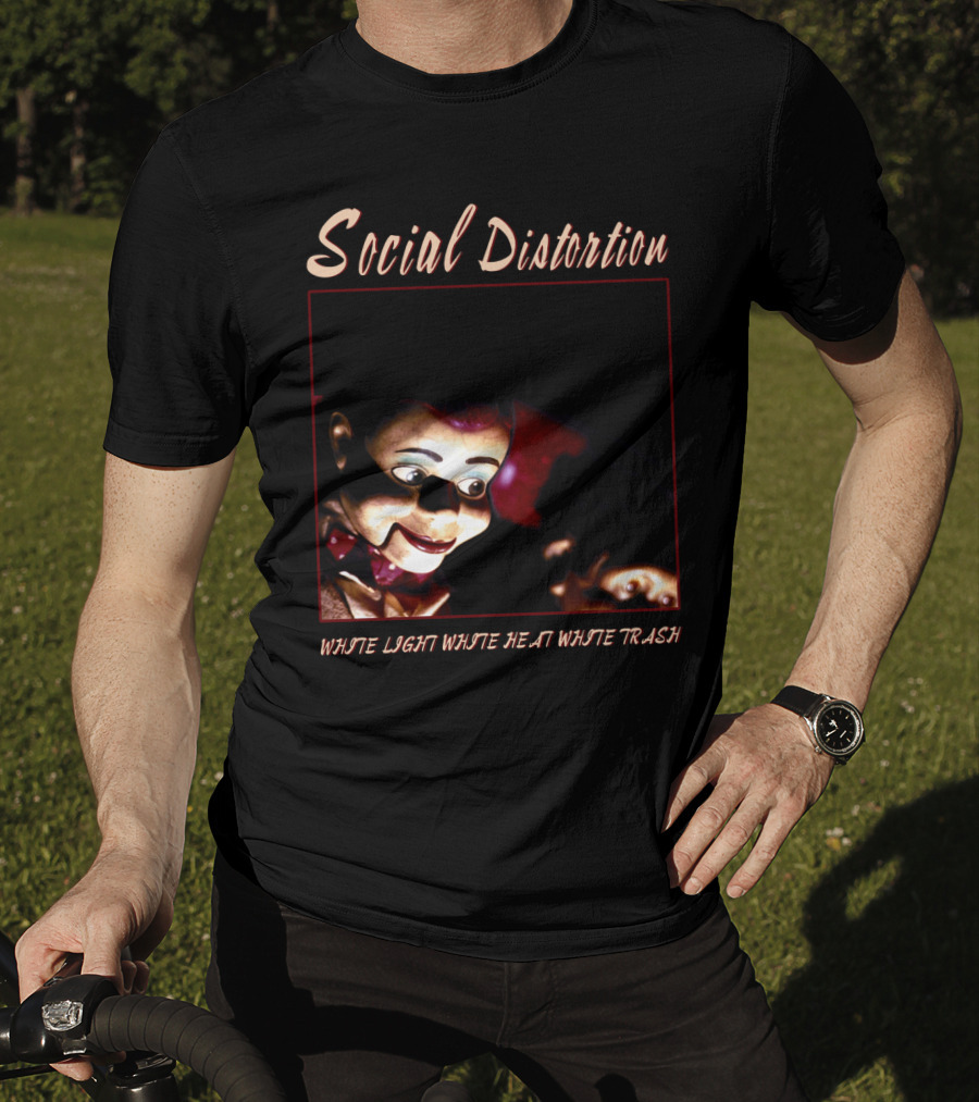 Social Distortion White Light White Heat White Trash T-Shirt