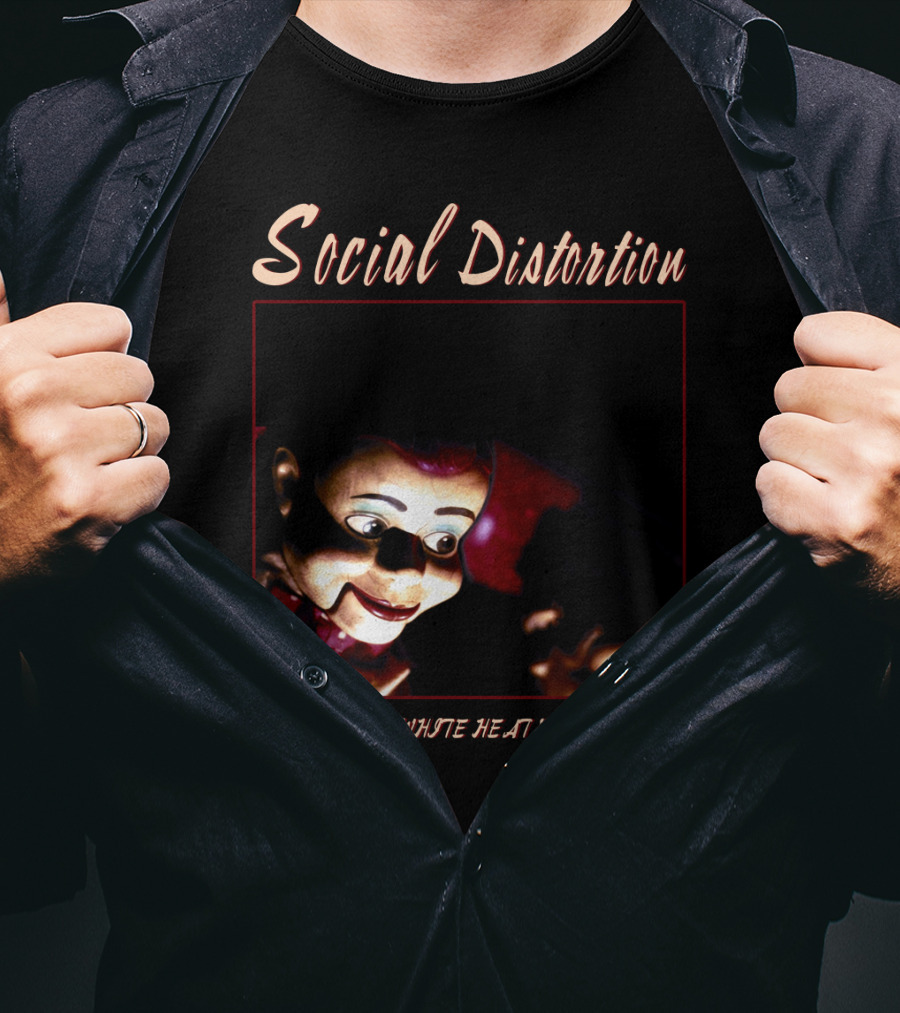 Social Distortion White Light White Heat White Trash T-Shirt