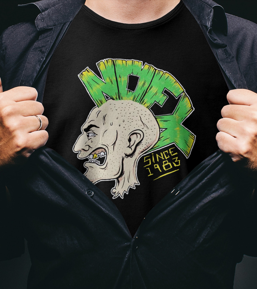 Nofx Since 1983 Punk Mohawk Character T-Shirt
