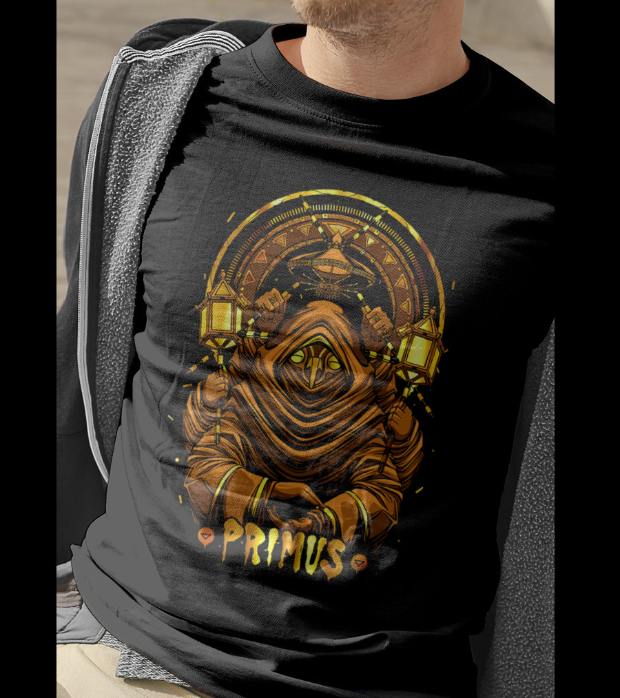 Primus Mystical Lantern Bearer Artwork T-Shirt