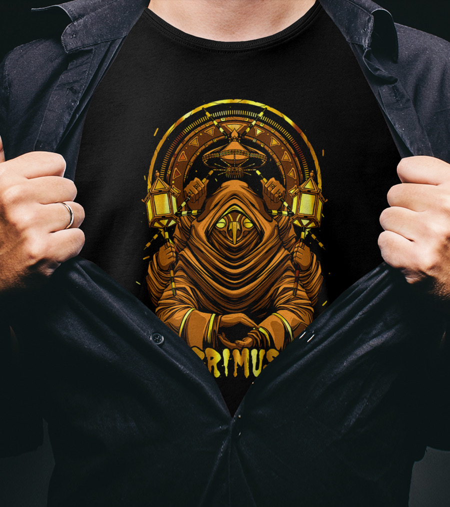 Primus Mystical Lantern Bearer Artwork T-Shirt