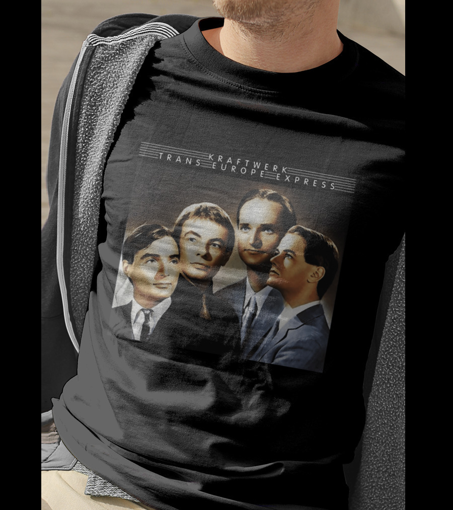 Kraftwerk Trans Europe Express Album Cover Artwork T-Shirt