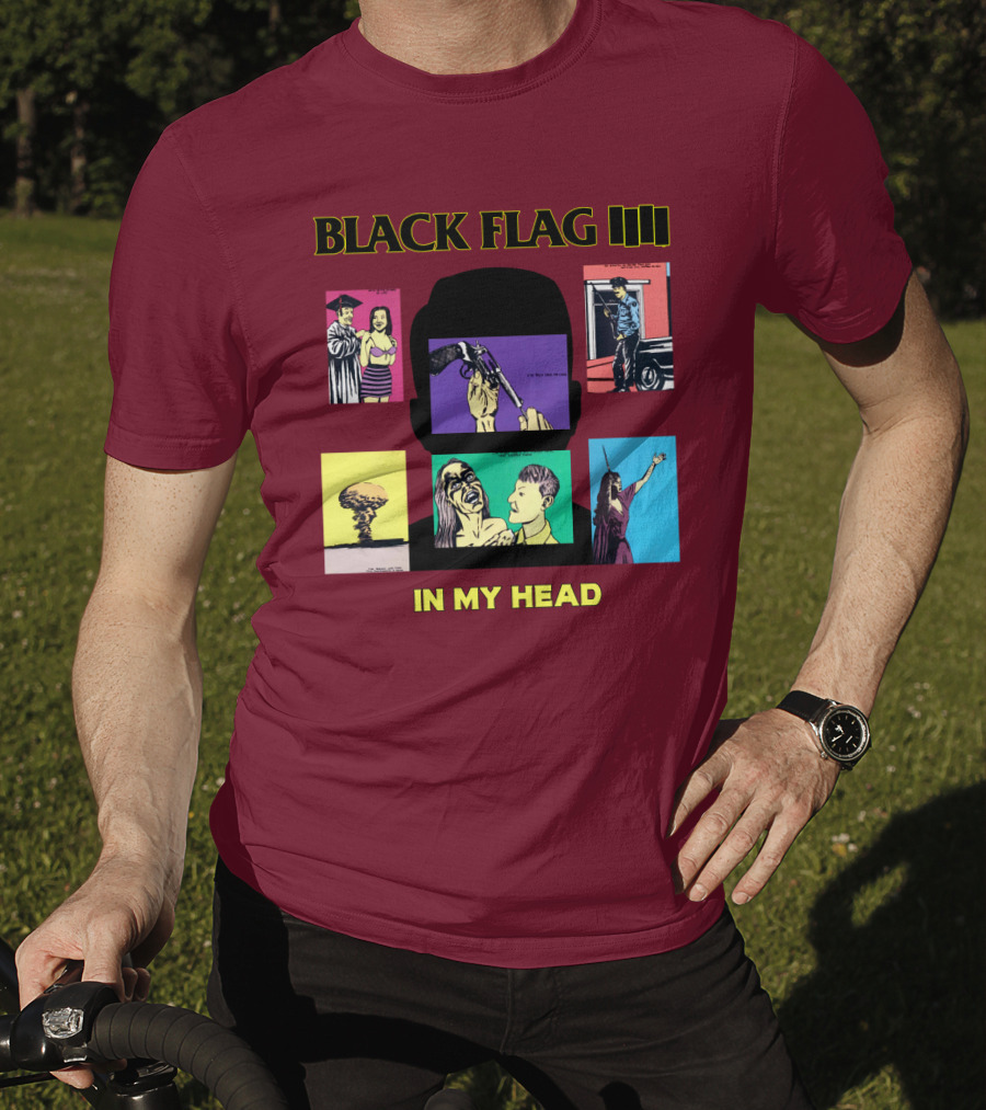 Black Flag Iiii In My Head T-Shirt