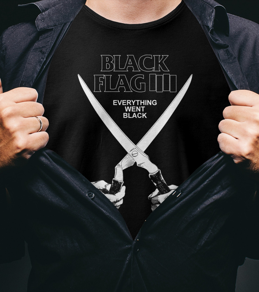 Black Flag Iii Everything Went Black T-Shirt